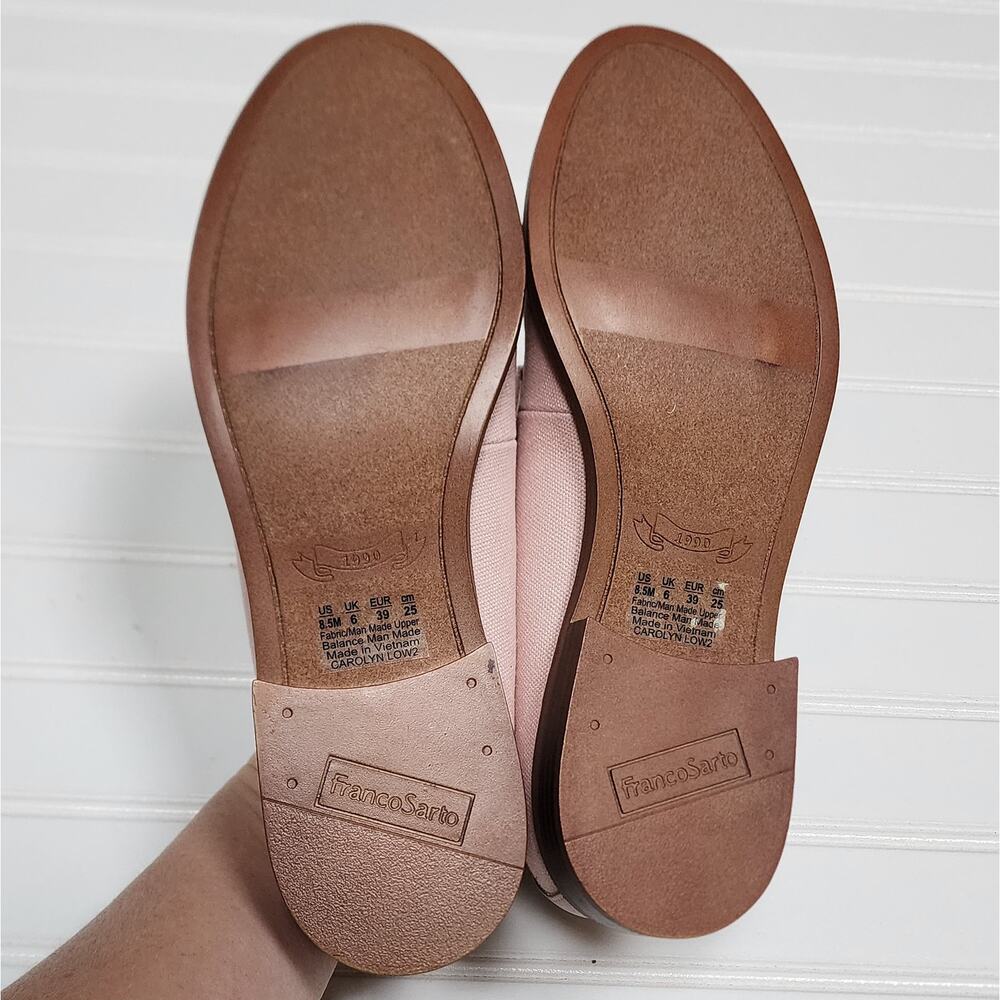 NWOT Franco Sorto Women's Carolynn Low2 Pink Tassel Loafer Shoes Size 8.5 - Picture 11 of 11